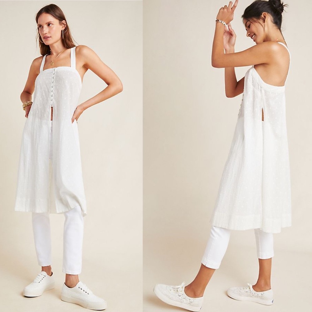 Anthropologie Shelter Island tunic blouse XS